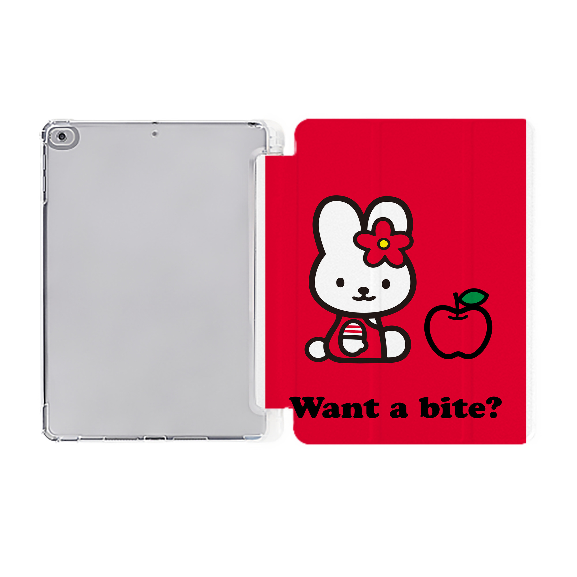 （画像用） Hello Kitty ハローキティ IPad ケース ペン収納付き 三つ折りスタンド PUレザー×シリコン 対応機種9.5/10.5/10.9インチ